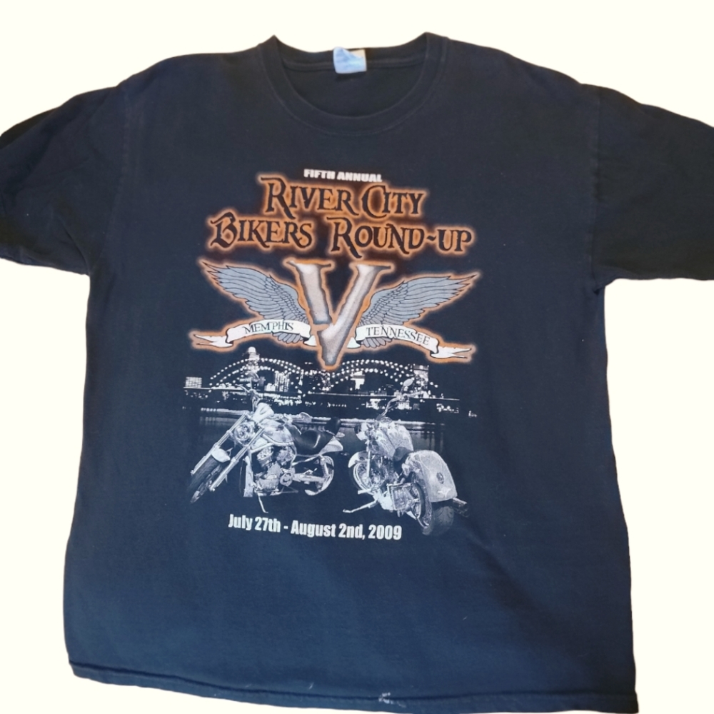 River city memphis vintage biker shirt